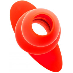 MK Toys Plug Tunnel Stretch Rouge Extra large 16 x 7.5cm